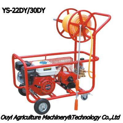 China Agriculture Planting China Supplier Taizhou Ouyi Gasoline Engine Powered Garden Cart High Efficient Type Spray Fruit Tree Power YS-22DY/30DY for sale