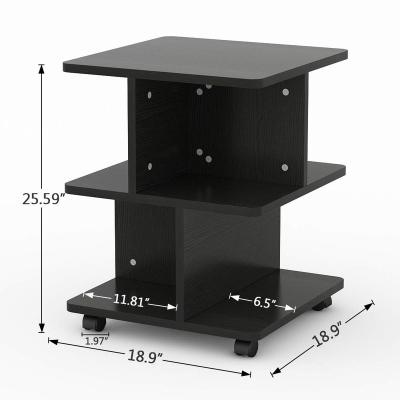 China Extendable High Quality Living Room Corner Furniture Small Cafe End Side Tables Desk for sale