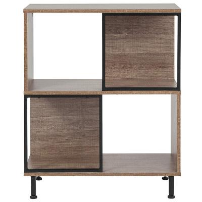 China Contemporary Style Simple Design Wooden Storage Expandable Bookcase for sale