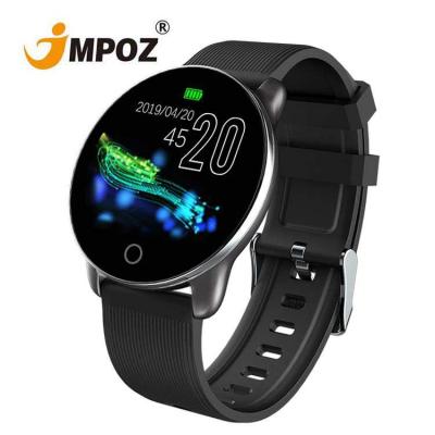 China Price KY99 Touch Screen Sports Watch Heart Rate Blood Pressure Wristband Cheap Round Touch Screen Smart Bracelet for sale