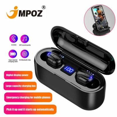 China F9 Q32 In-ear TWS Wireless Earbuds Wireless Earphones Noise Cancel Gaming Wireless Headset Earbuds for sale