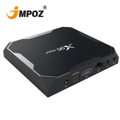 China X96Max + Android 9.0 Amlogic S905X3 2GB 16GB Media Player Quad Core 2.4G Wifi Ott Android TV Box X96 MAX+ for sale