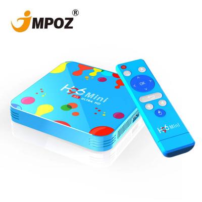 China New 4GB 128GB H96 Mini Android 9.0 TV Box H6 Quad Core Dual Core Wifi 32GB Max 6K Smart Media Player H96 Mini H6 for sale