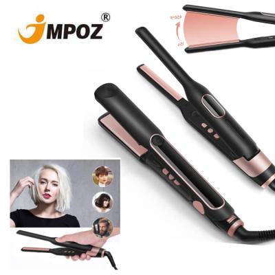 China Wholesale Professional Black Wholesale Car Flat Iron Custom Flat Irons With Private Label Machine Hair Straightener for sale