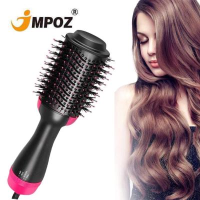 China 1000W Handheld 3 in 1 Hair Curler Negative Ion Hair Dryer Brush One Step Hair Dryer and Hot Airbrush Volumizer Styler for sale