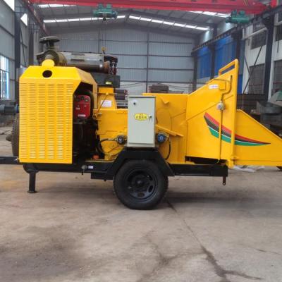 China Mobile Diesel Wood Crusher Branch Crusher for sale