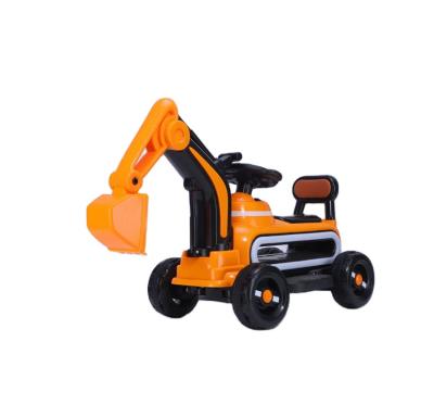 China Ride on Toy Colorful Kids Electric Excavator with Light, Music, and Early Education Function, Kids Digging Machine for sale