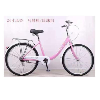 China Competitive price high carbon steel high carbon steel city bicycle for adults for sale