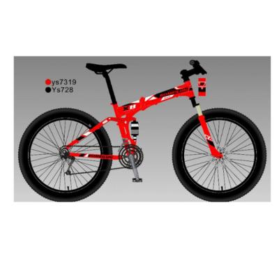 China New Design Five Colors Mountain 26 Inch Tire Wide Snow Bike From China for sale