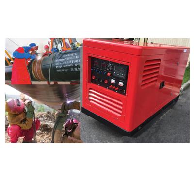 China Heavy Duty Standalone Arc Welding Machine 600 Amp 500A Steel Diesel Welder Generator 12kw GNRW500 for sale