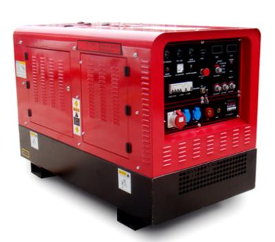 China Building material stores shanghai miller kubota engine 400Amp silent diesel welder generator for sale for sale