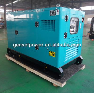 China Japan GNR Diesel Engine Yanmar 12.5kva Silent Generator Set for sale