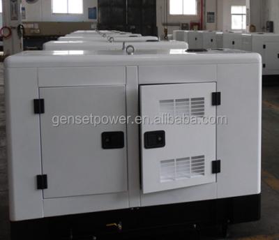 China Electric Outdoor Soundproof Diesel Generator 15kva Price GNRY for sale