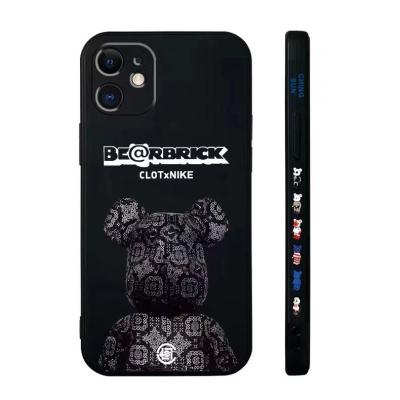 China Phone 12 Side Printing Cell Phone Case Is Suitable For Apple 11 Custom Three Printing Liquid Cell Phone Case IP6-IP12 for sale