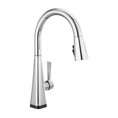 China Thermostatic Faucets Touch Kitchen Faucet Chrome With Pulling Down Sprayer Kitchen Sink Touch Faucet for sale