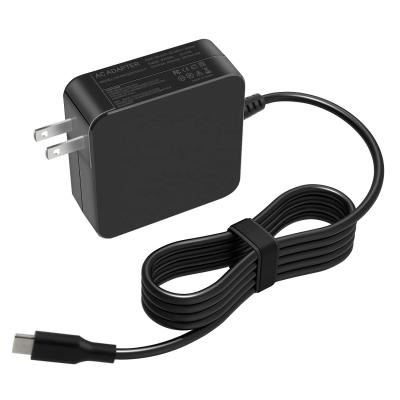 China For 65W Laptop PD USB-C Type-C Laptop Charger AC Power Supply Adapter For Lenovo/Asus/HP/Dell Equipment for sale