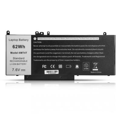 China 7.6V 62Wh LAPTOP Laptop Battery For DELL LATITUDE E5470 E5270 E5570 6MT4T Replacement Battery for sale