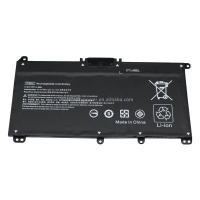 China TF03XL 11.55V 41.9Wh LAPTOP Laptop Battery For HP Pavilion 14 15 Series Replacement Battery for sale