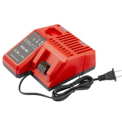 China M12-18FC Li-ion Battery Charger For Milwaukee M12 M18 48-11-1815 48-11-1828 48-11-2401 48-11-2402 for sale