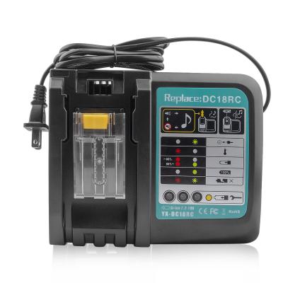 China DC18RC Dc18rc Dc18ra 14.4volt-18volt Power Tools Li Io 18v Quick Drill Battery Charger For Makita Bl1820 Bl1820b Bl1825 Bl1830 Bl1830b for sale