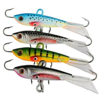 China For Ice Fishing TL-L002 Toplure Groundbait Weihai Fishing Tackle Metal Artificial Ice Jigging Fishing Lures Ice Hook Ice Balance Jigging Jigs for sale