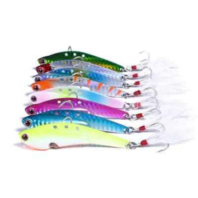 China 20g30g40g Metal Long Cast Metal VIB Metal Frame VIB Long Baits Full Layer Swimming Lures for sale