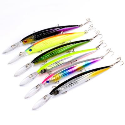 China Plastic Wholesale Freshwater Perch Bait 15.2cm Minnow 12.55g Sinking Hard Bait for sale