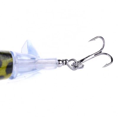 China PE021 Plastic Big Lie Snap Hard Frog Lure Top Water Bait for sale