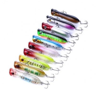 China ABS 11g 80mm Hard Plastic Snap Floating Artificial Bait Snap Wood Empty Fishing Lure for sale