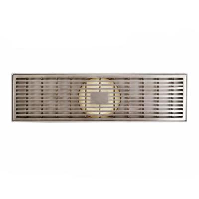 China Modern Wet Linear Siphon Rotation Stainless Steel Angle Drains In Shower for sale