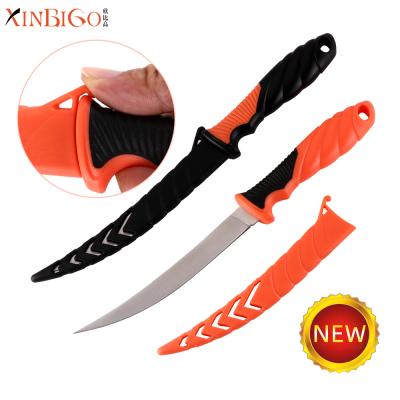 China New Profession Fish Carving Fillet Knife Polishing Sharp Fishing Knife In Knife for sale