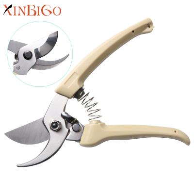 China Hot Selling Anti-skid Elbow Handle Fruit Tree Shears Bypass Shears Garden Hand Tools for sale