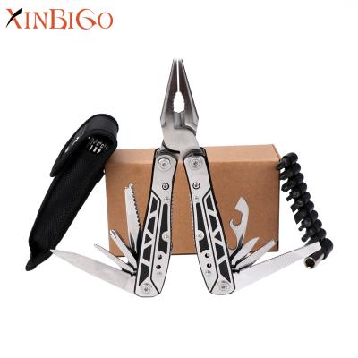 China 2018 XINBIGO Combination Combination Pliers Creative Tools Foldable Multi Function Folding Pliers for sale