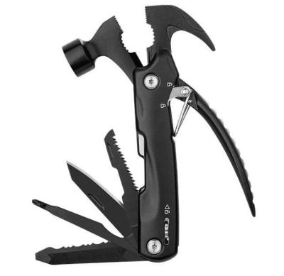 China With Locking Legacy Hot Sale Multifunctional Outdoor Survival Multi Tool With Hammer Car Survival Tool Claw Hammer for sale