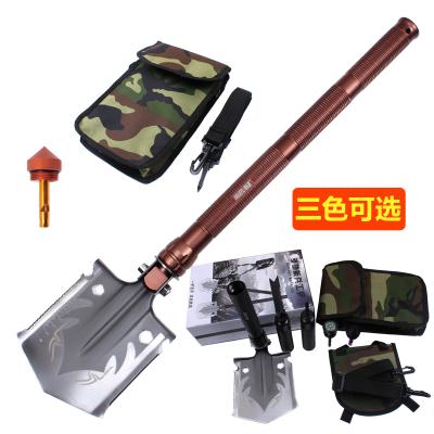 China Shovel Stainless Steel Military Multi Functional Tactical Engineers Shovel Army Folding Shovel With OEM ODM Wholesale for sale