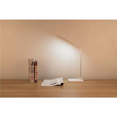 China Modern Luxury Black Smart Leakage Office Desk Lamp Prechargeable Touch Light Lamp for sale