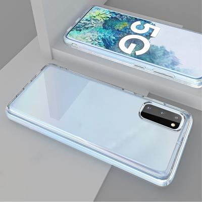 China Simple Easy For Samsung Galaxy S21 Case Ultra Soft Crystal Clear Shock Absorption Technology TPU Bumper Cover For Samsung Galaxy 21 Ultra for sale