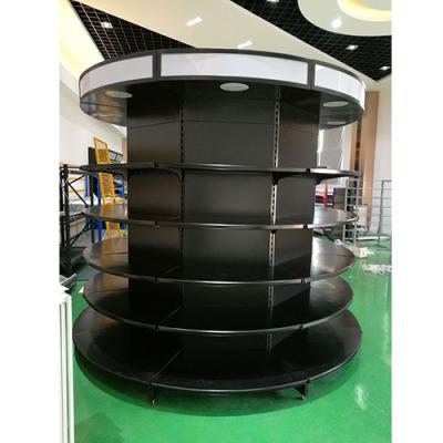 China Esd Protection Gondola Shelving With Round Shape And Full Range Frame for sale