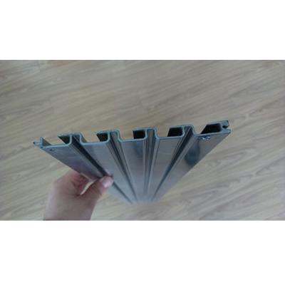 China Aluminum shelving and wall slatwall panel on wall fitting in supermarket for sale