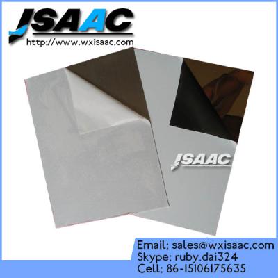 China Clear plastic stainless steel protective film for industry for sale