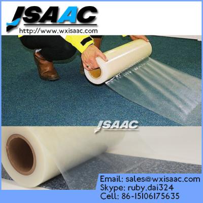 China PE Adhesive Surface Protective Film For Carpet for sale