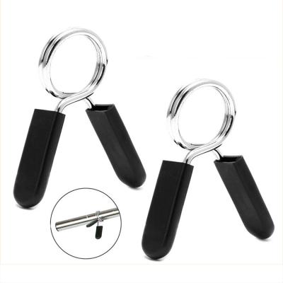 China Weight Lfiting Gym Barbell Weight Spring Collar Lock Clips for sale