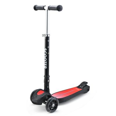 China Mini New PU Folding Maxi Large Adjustable Kid Kick Scooter With Led Ignition Wheel for sale