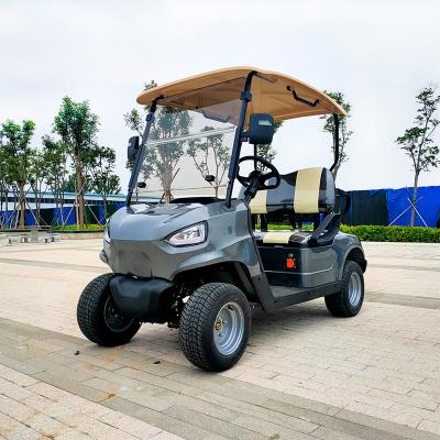 China LK 4 22x9.50-10 Chinese 48v Golf Cart 4 Seater 4kw Lithium Electric Off Road Golf Cart for sale