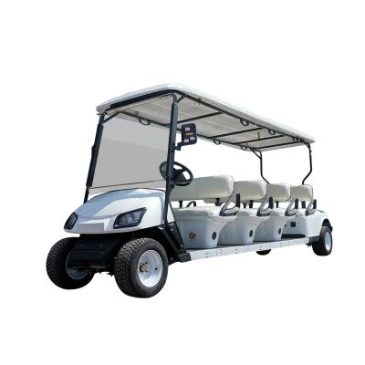 China Brand New LK Buggy 8 Person 4 Wheel Club Car Hunting Electric Golf Cart For Sale 205/50-10 for sale