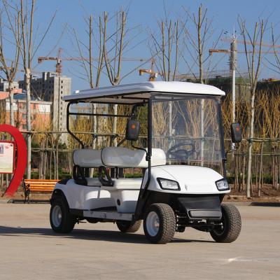 China Brand new LK 4 passenger golf car 4 wheel club car electric golf cart for sale 205/50-10 for sale