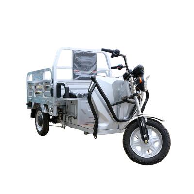 China High quality LK China cargo open body type 3 wheel electric cargo tricycle for cargo and passenger for sale