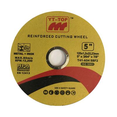 China Factory Wholesale 125mm Iron Cutoff Steel / Stainless / Steel Wheel 5 Inch Angle Grinder Sanding Disc for sale