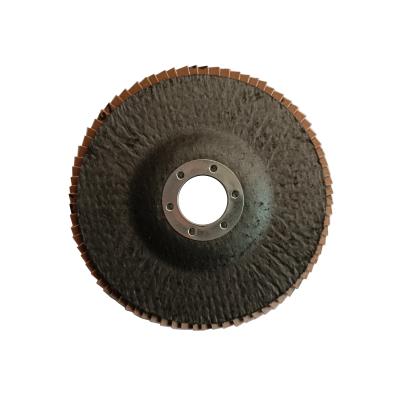 China Abrasive Fin Disc Maker 5 Inch 125mm Flap Wheel For Stainless And Metal YZF125NC-115 for sale