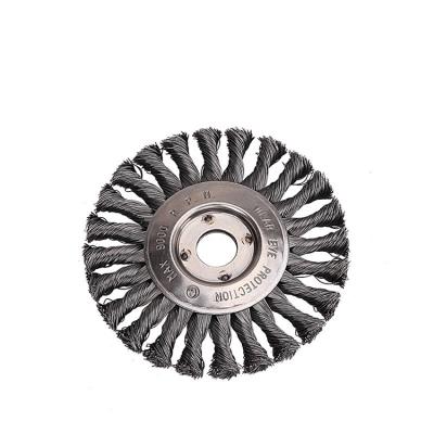 China China Knotted Cleaning Brush Wheel for Angle Grinder for sale